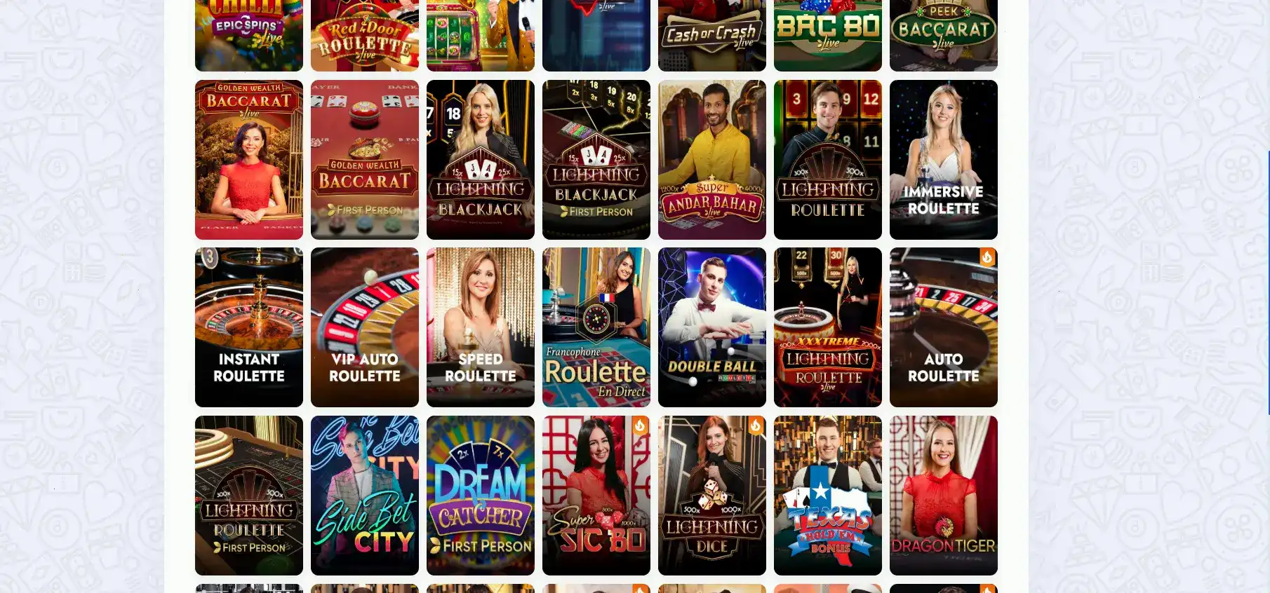 Анимация работы live дилера в онлайн казино и ставок при блекджеке